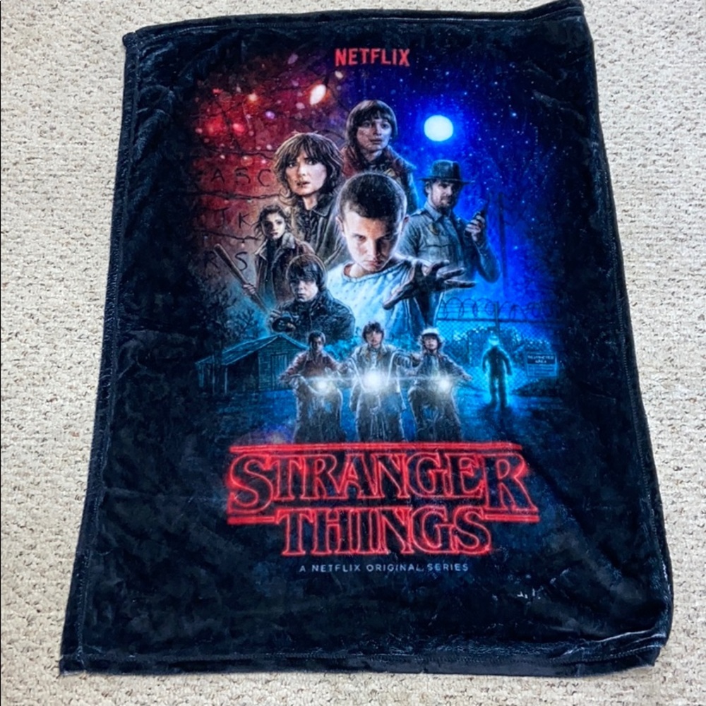 Stranger Things blanket